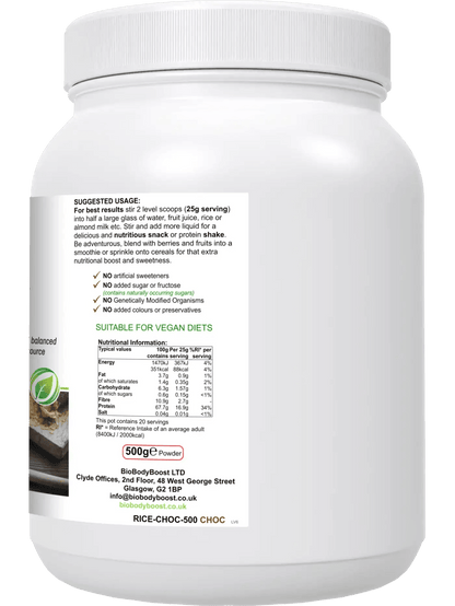 RicePro - Rice Protein Powder Blend - BioBodyBoost