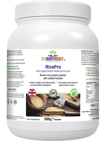 RicePro - Rice Protein Powder Blend - BioBodyBoost