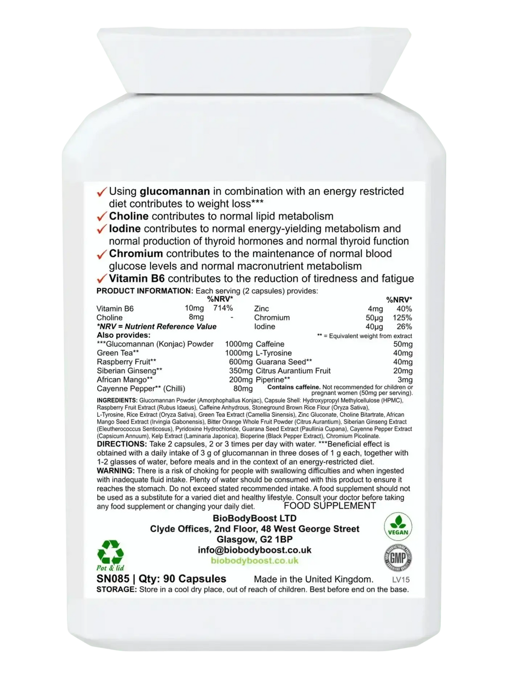 BioBurn Weight Management & Metabolism Support - Loss
