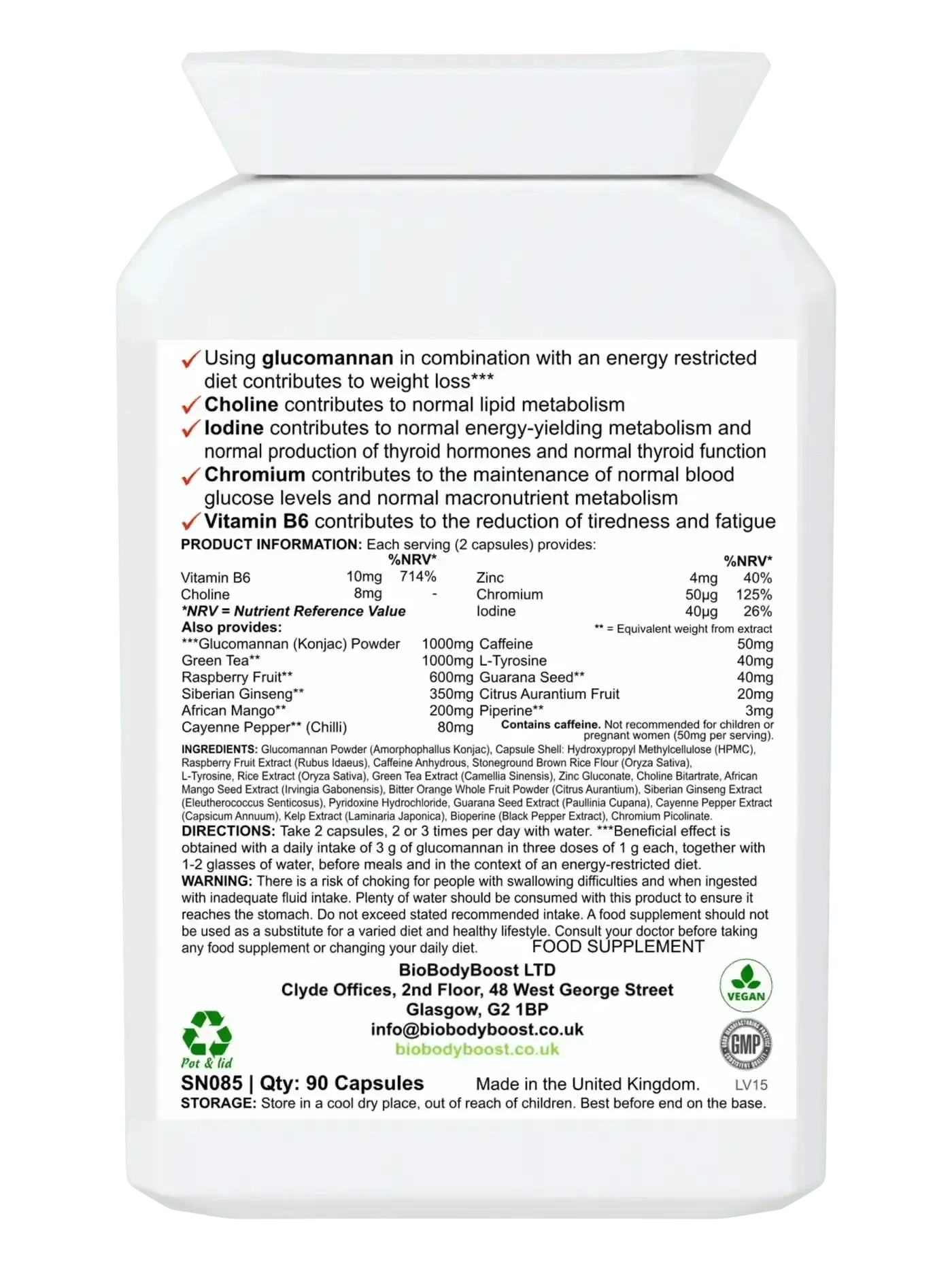 BioBurn Weight Management & Metabolism Support - Loss