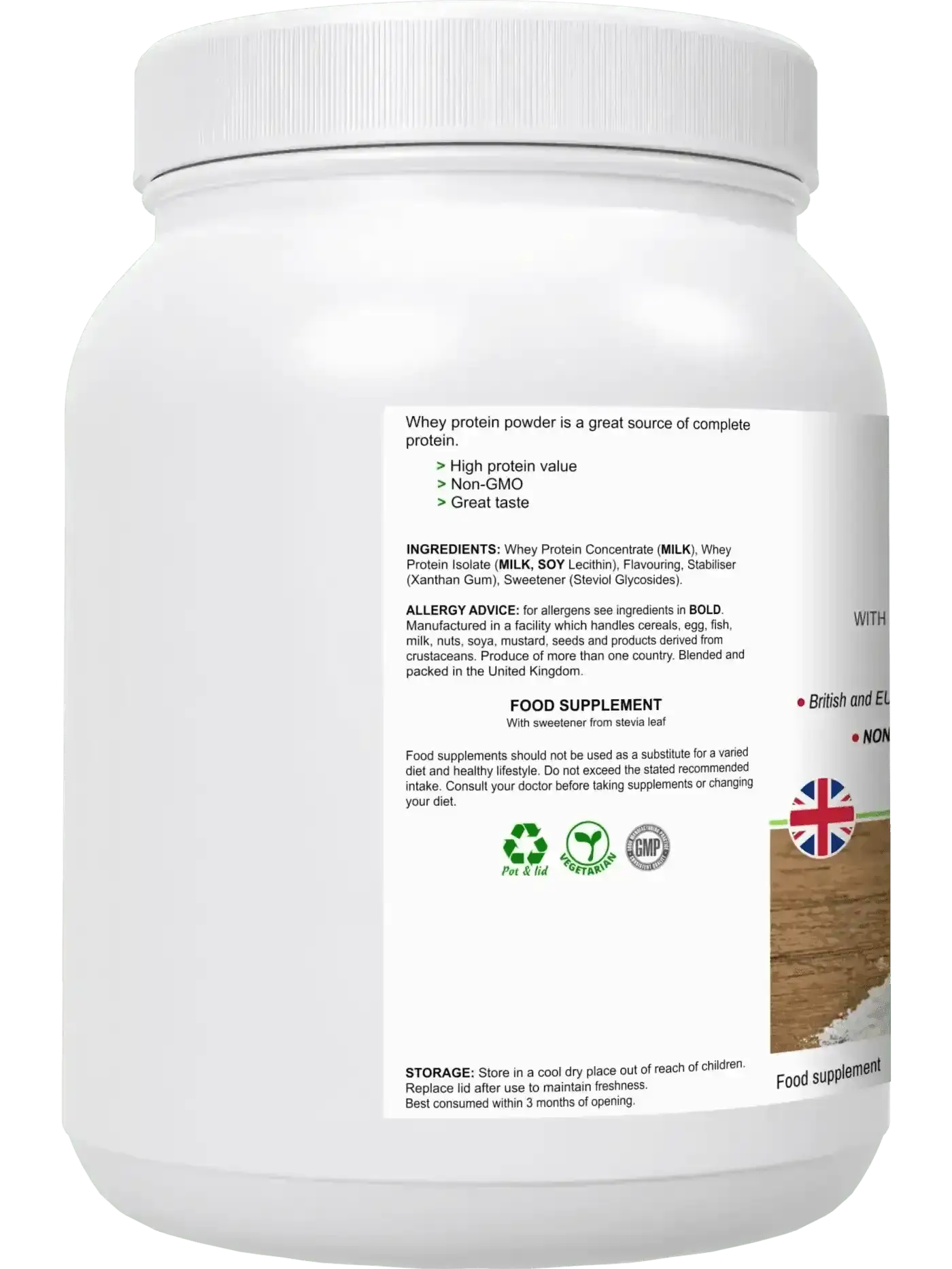 WheyPro Vanilla - Whey Protein Powder - Powders