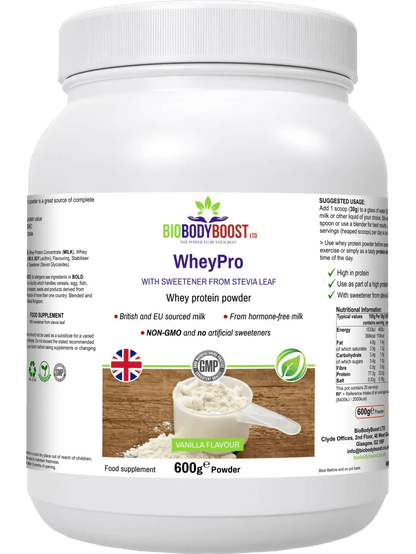 WheyPro (Vanilla flavour) Whey Protein Powder - Powders