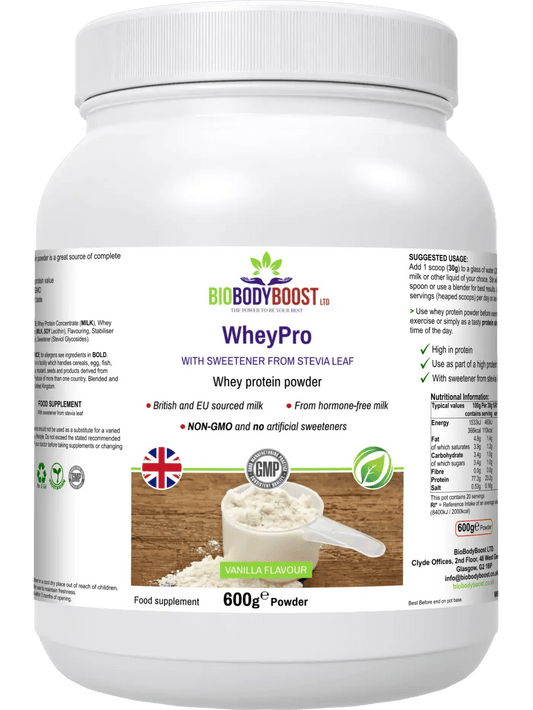 WheyPro (Vanilla flavour) Whey Protein Powder - Powders