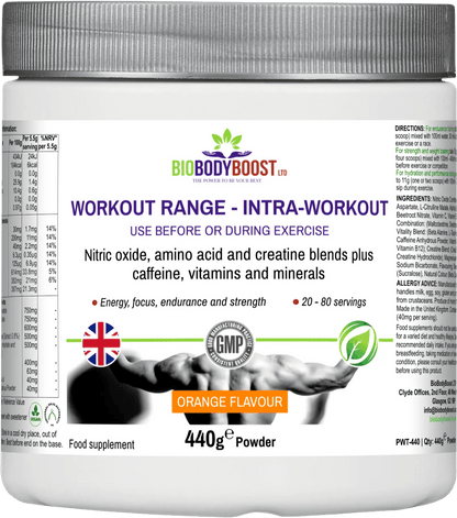 Workout Range - Intra-Workout Amino Acids and Creatine Blend - BioBodyBoost