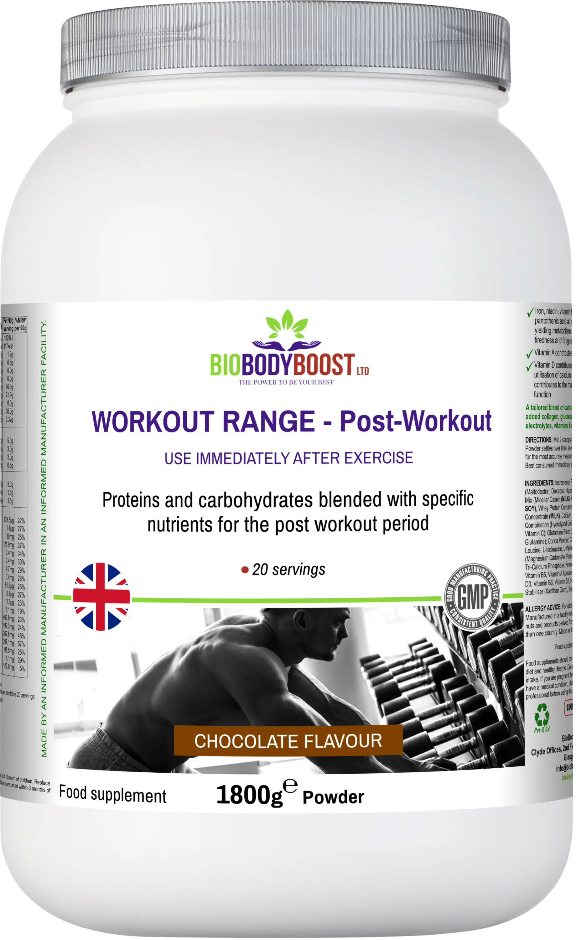 Workout Range - Post-Workout Drink Mix - Protein Powders