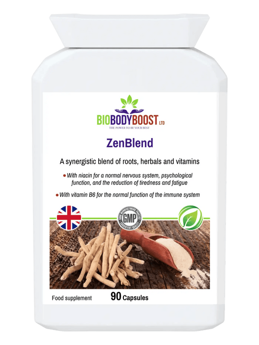 ZenBlend - Ashwagandha Complex with Niacin - BioBodyBoost